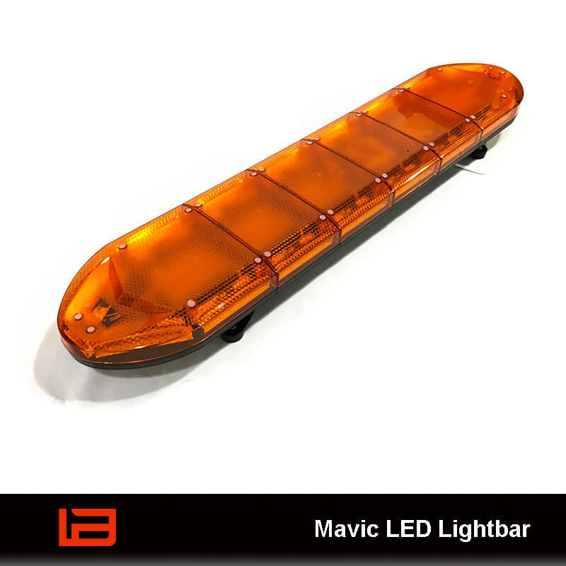 Mavic Full Size LED Light Bars, Takedown Lightbar UNIT SIGNAL